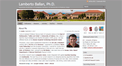 Desktop Screenshot of lambertoballan.net