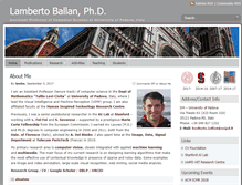Tablet Screenshot of lambertoballan.net